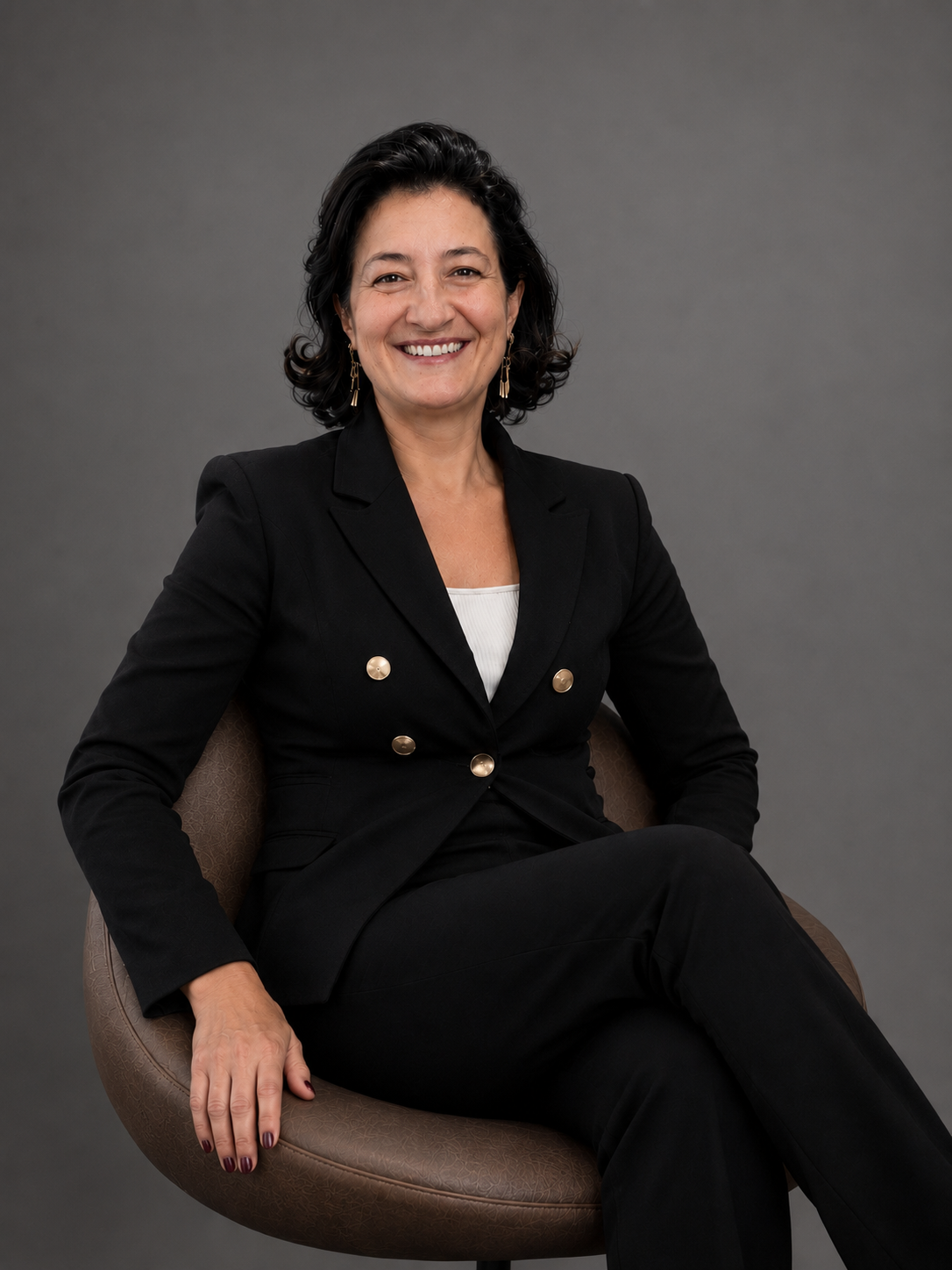 Retrato da arquiteta Luciana Tomas